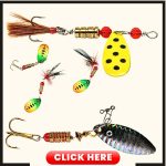 Rooster Tails Fishing Lures Found in Amazon Fishing Stone