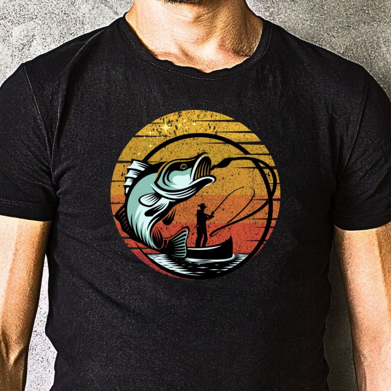 Fishing Real Fun Starts After the Bite T-Shirt by Fishing Stone