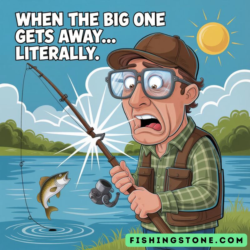 Broken Fishing Pole Meme Image