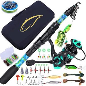 lightweight easy-to-handle rods and reels